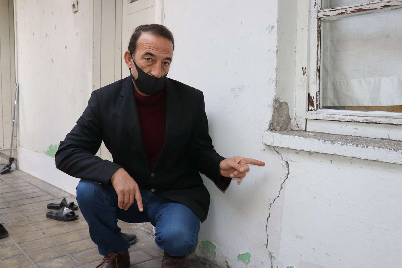 Gaziantep’te riskli ilan edilen mahallelerde yaşayan vatandaşlar tedirgin